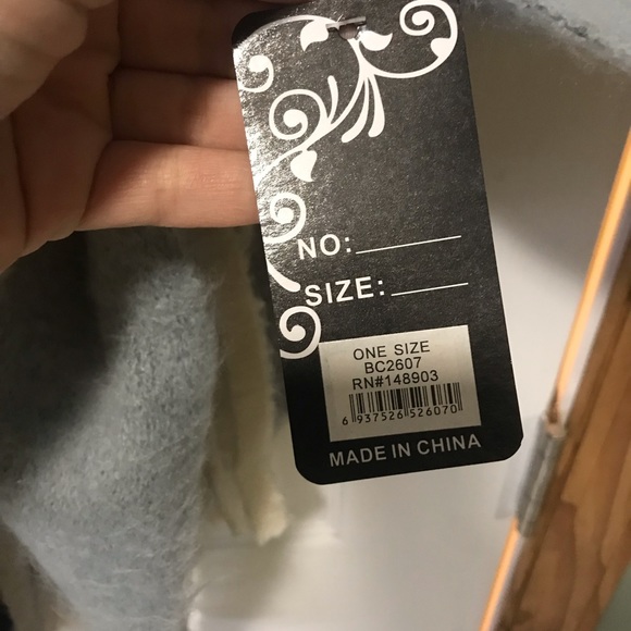 NWT Poncho Sweater - Picture 3 of 5